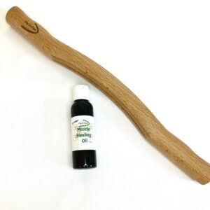 14" Plyuflex Massage Stick sold with the Muscle Healing Oil