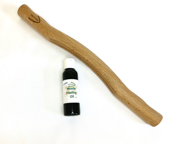 14" Plyuflex Massage Stick sold with the Muscle Healing Oil